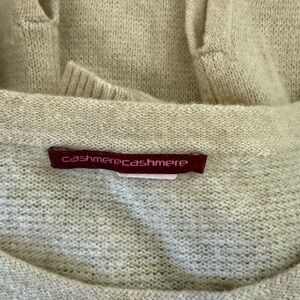 Women's Elegant Cream Turtleneck Sweater